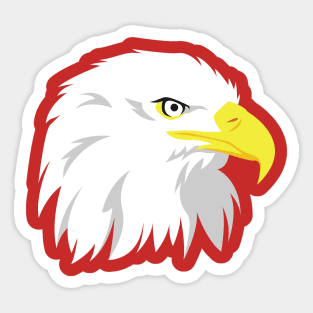 Eagle Head Sticker